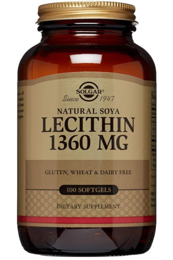 Solgar Lecithin 1360 mg 100 Kapsül