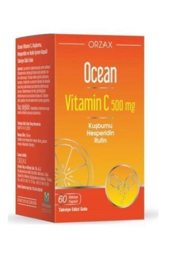 Ocean Vitamin C 500 mg 60 Kapsül