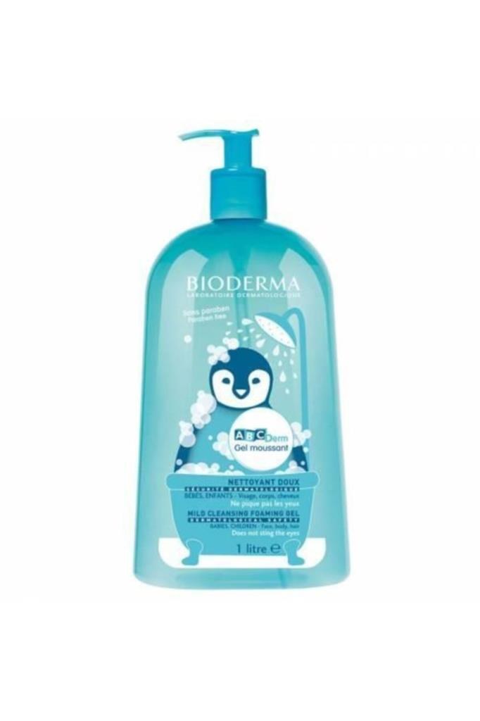 Bioderma Abcderm Foaming Cleanser 1000 ml Saç Vücut Temizleme Jeli