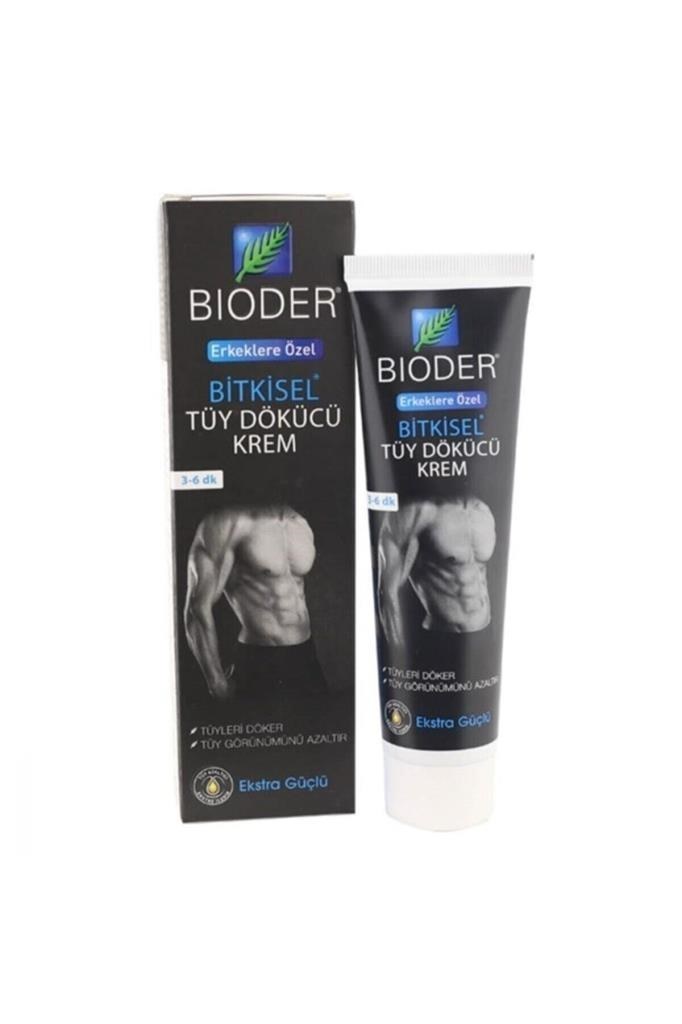 Bioder Bitkisel Erkekler için 100 ml Tüy Dökücü Krem
