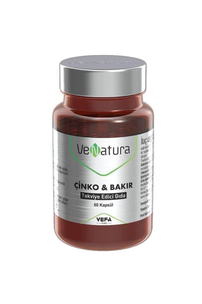 Venatura Çinko & Bakır 60 Kapsül