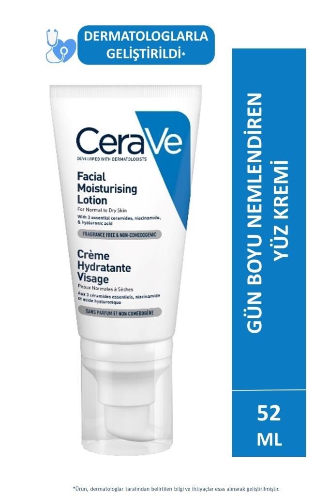 Cerave Facial Moisturising Lotion Normal ve Kuruya Dönük Ciltler İçin 52 ml