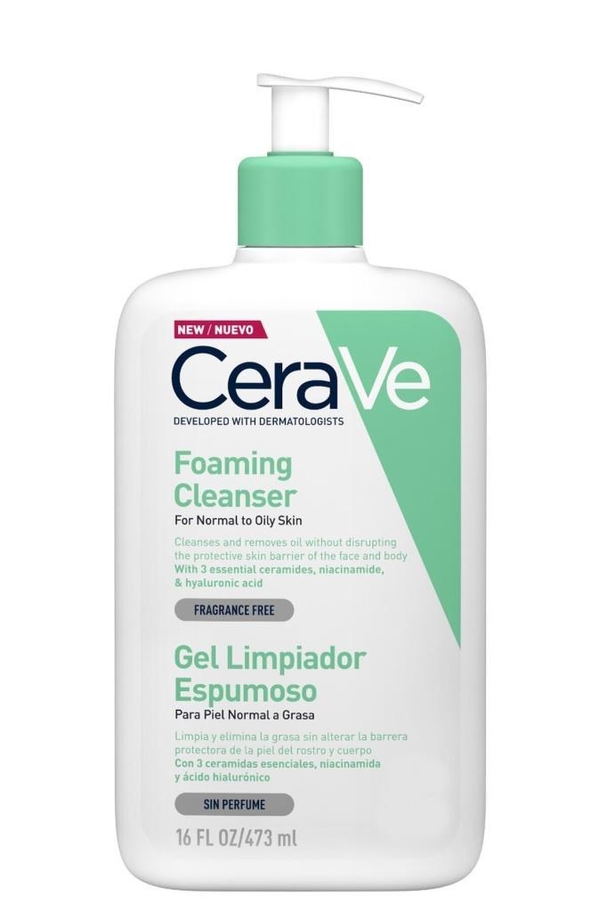 Cerave Foaming Cleanser 473 ml Köpüren Yüz Temizleyici