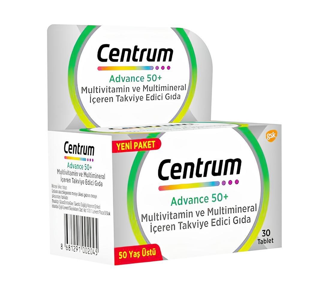 Centrum Advance 50+ Multivitamin 30 Tablet