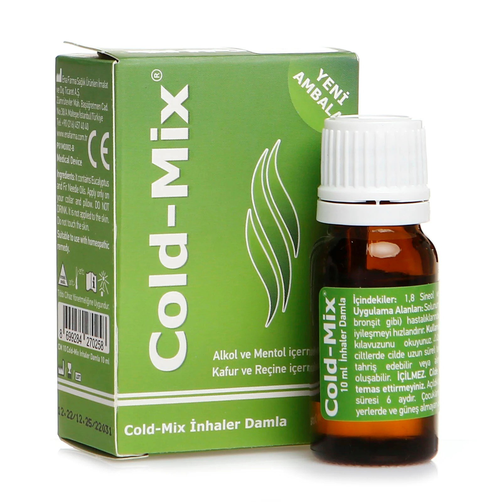 Cold-Mix 10 ml İnhaler Damla
