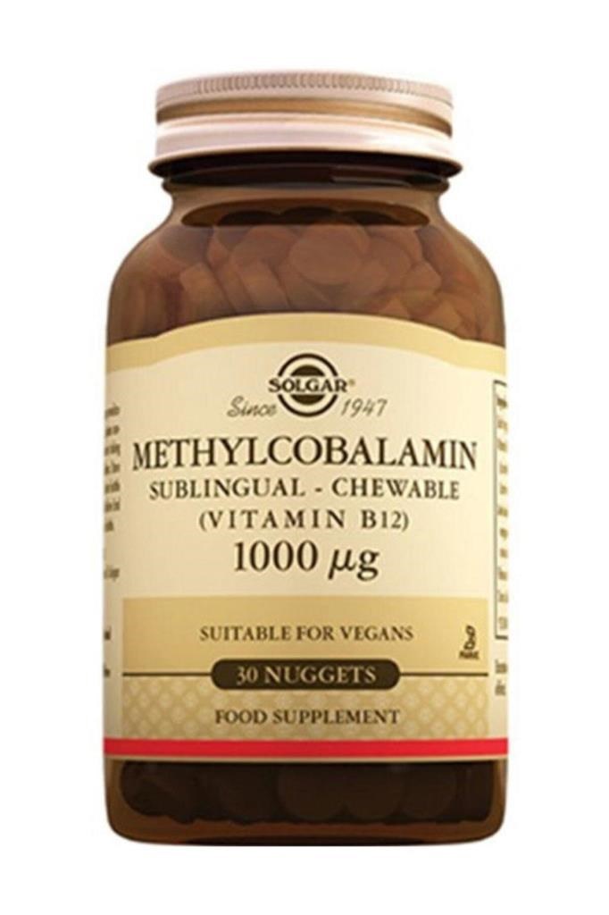 Solgar Metilkobalamin 1000 mcg 30 Tablet