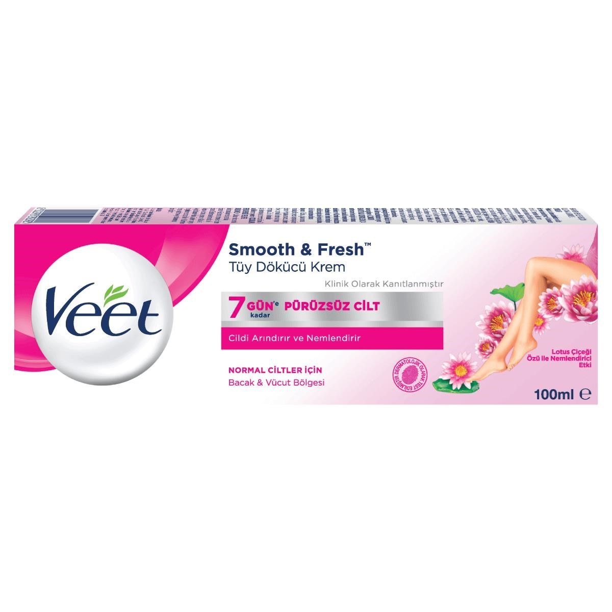 Veet Smooth&Fresh Tüy Dökücü Krem 100ml