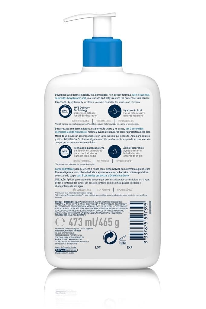 Cerave Moisturising Lotion 473 ml Nemlendirici Losyon