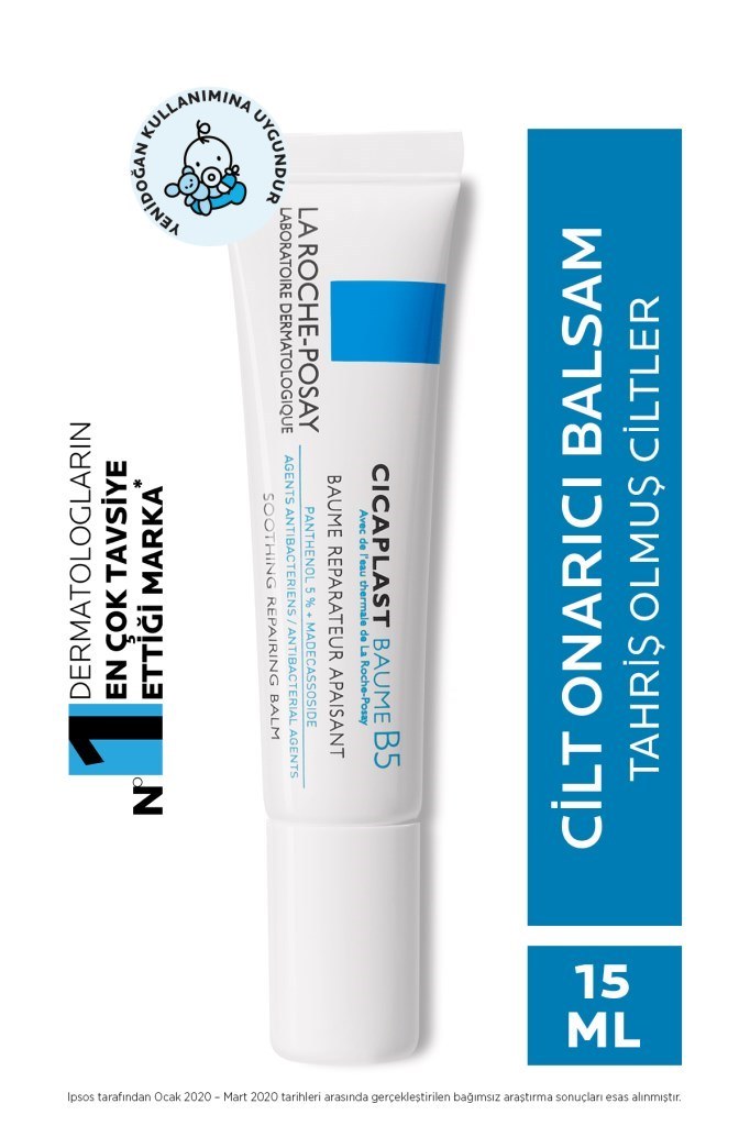 La Roche-Posay Cicaplast Baume B5 15 ml Yatıştırıcı ve Onarıcı Krem.