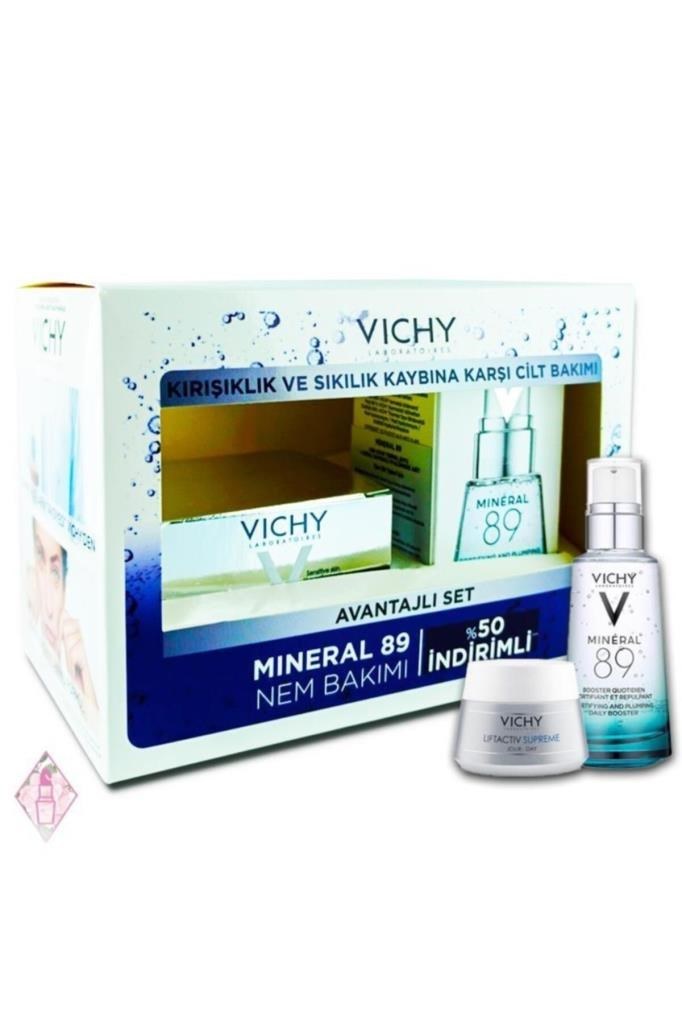 Vichy Neovadiol Normal/Karma Cream & Vichy Mineral 89 30 Ml %50 İndirimli Avantajlı Set