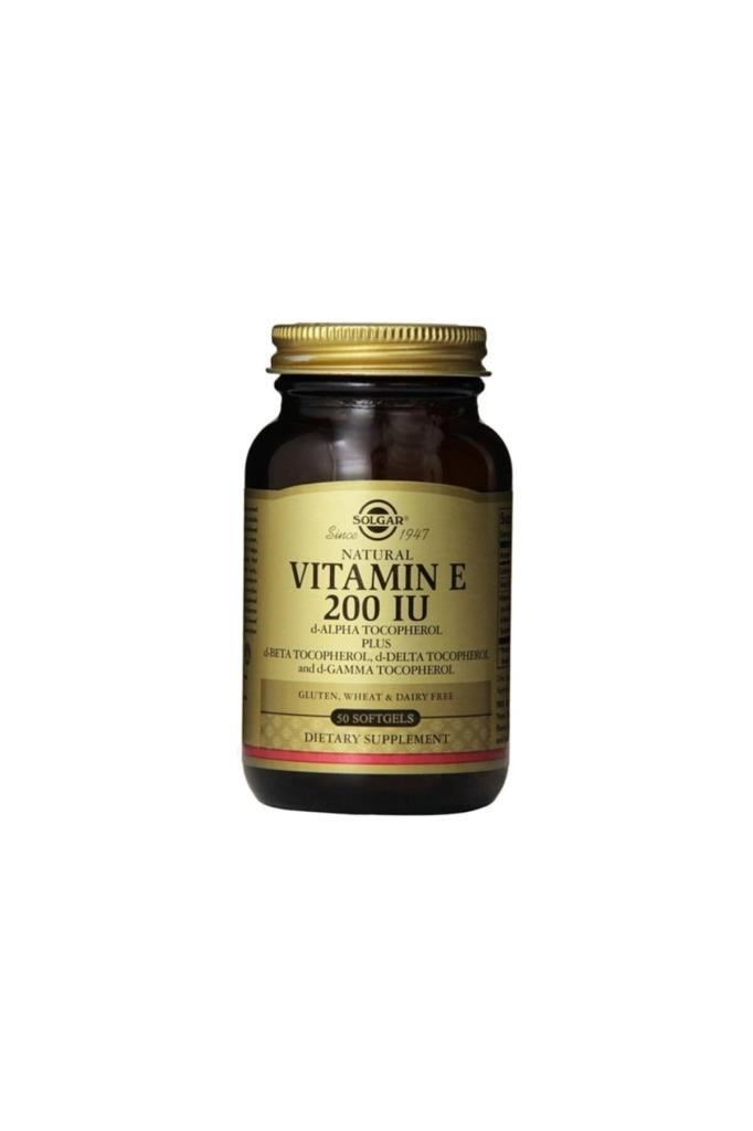 Solgar Vitamin E 200 IU 50 Kapsül
