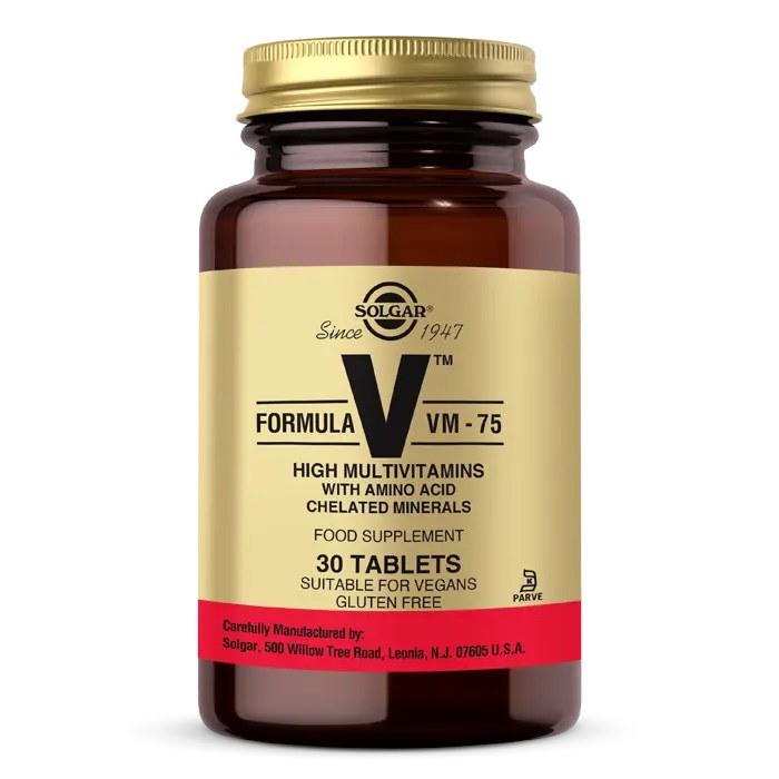 Solgar VM 75 Multivitamin 30 Tablet