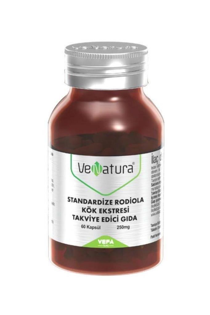 Venatura Standardize Rodiola Kök Ekstresi 60 Kapsül