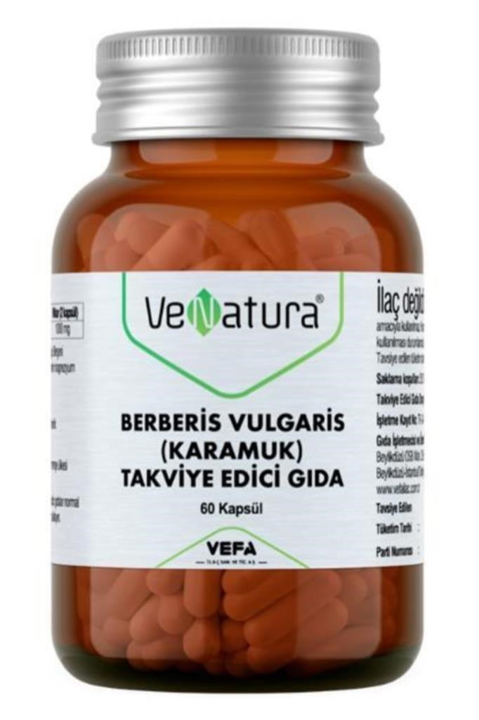 Venatura Berberis Vulgaris Karamuk 60 Kapsül