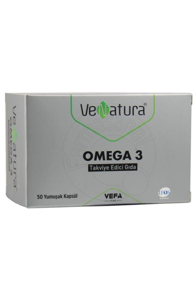 Venatura Omega 3 50 Yumusak Kapsül