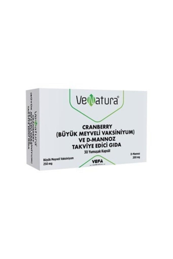 Venatura Cranberry ve D-Mannoz 30 Kapsül