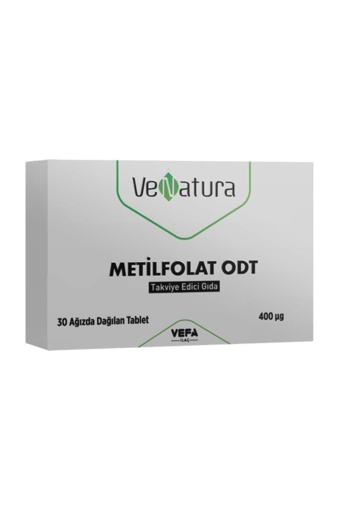 Venatura Metilfolat ODT 30 Ağızda Dağılan Tablet