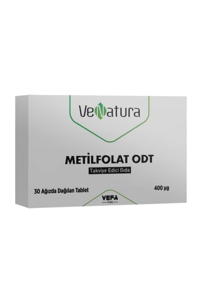 Venatura Metilfolat ODT 30 Ağızda Dağılan Tablet