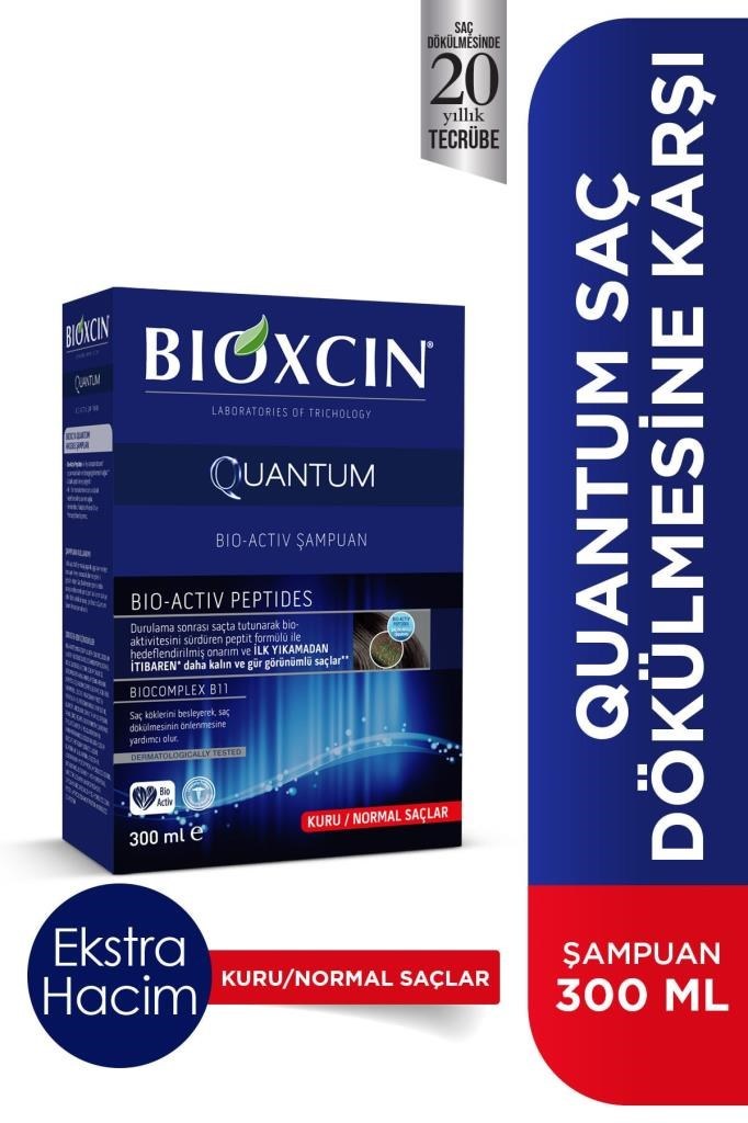 Bioxcin Quantum Kuru ve Normal Saçlar 300 ml Şampuan