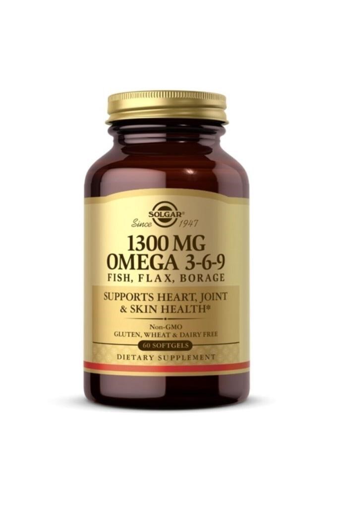 Solgar Omega 3-6-9 EFA 1300 mg 60 Kapsül