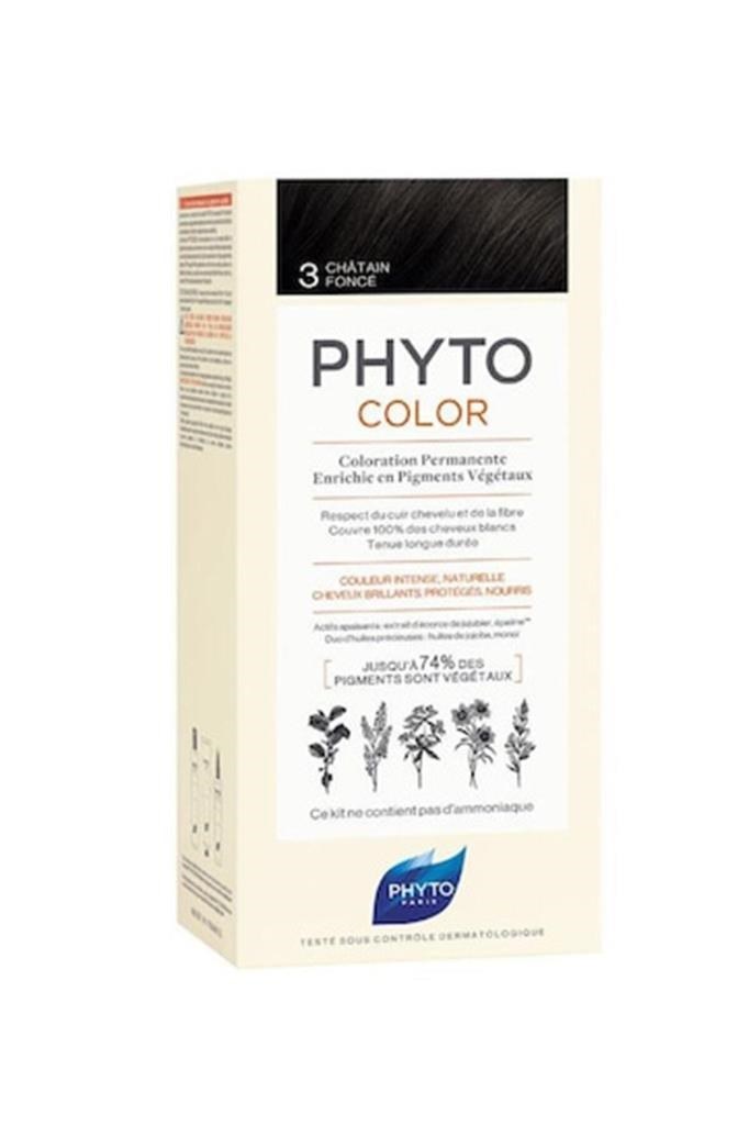 Phyto Color 3 Koyu Kestane Bitkisel Saç Boyası