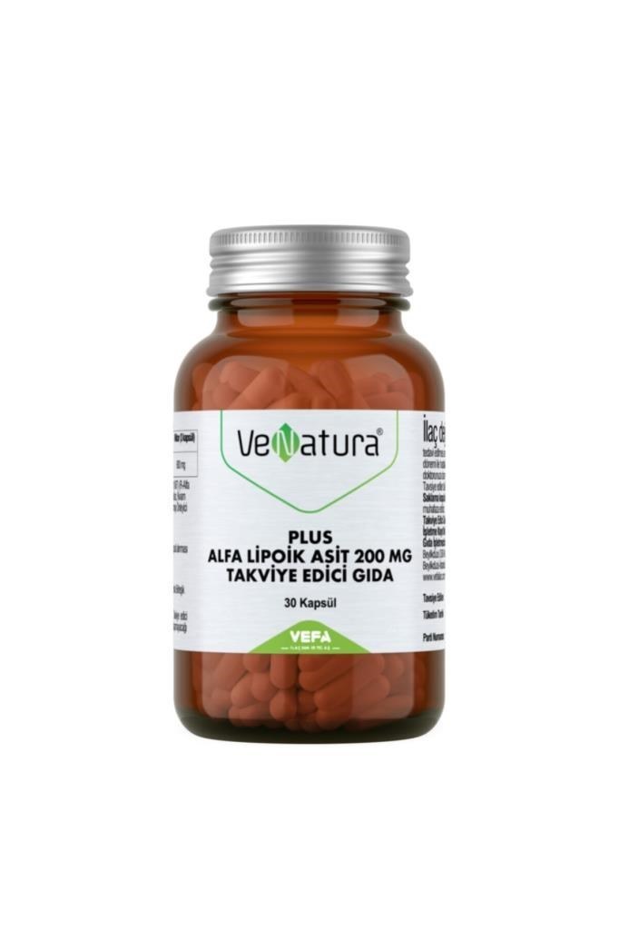 Venatura Plus Alfa Lipoik Asit 200 mg 30 Kapsül