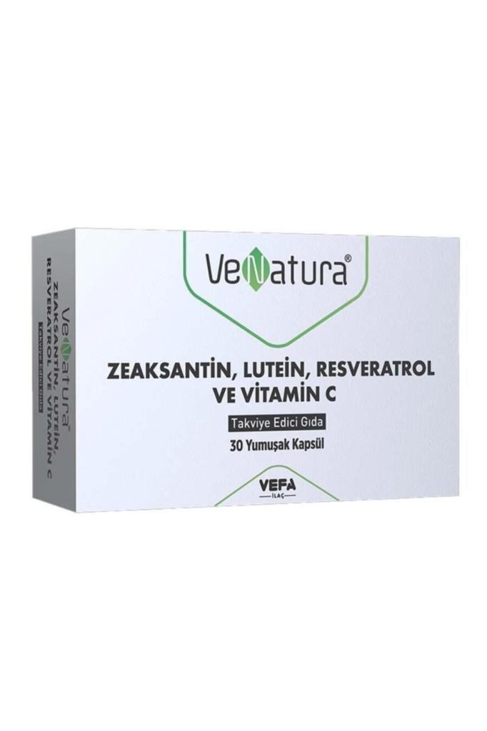 Venatura Zeaksantin Lutein Resveratrol Vitamin C 30 Kapsül