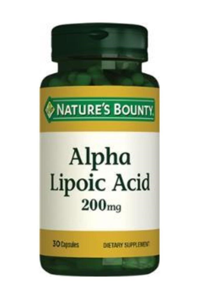 Nature's Bounty Alpha Lipoic Acid 200 mg 30 Kapsül