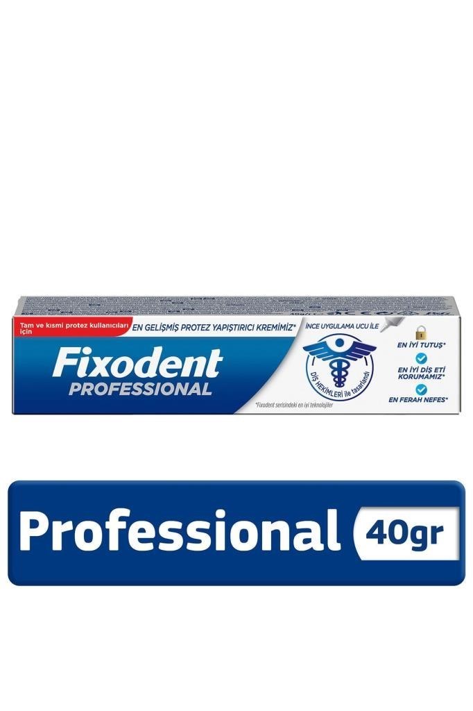 Fixodent Professional 40 gr Diş Protezi Yapıştırıcı Krem