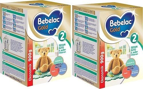 Bebelac Gold 2 Devam Sütü 900 Gr 2 ADET