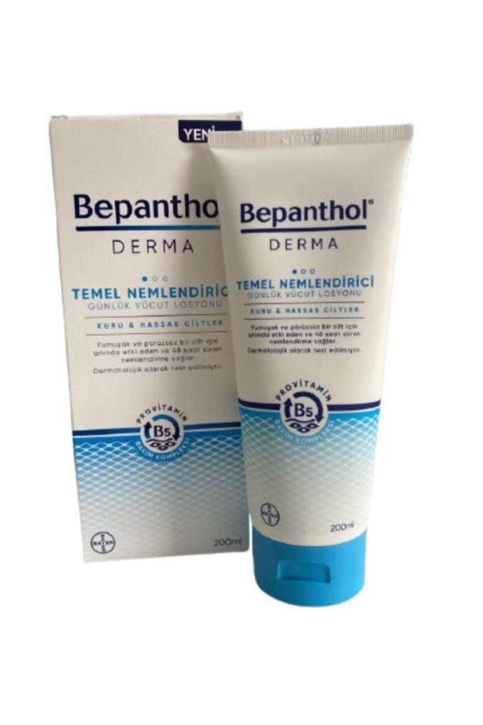 Bepanthol Derma Temel Nemlendirici Günlük Vücut Losyonu 200 ml