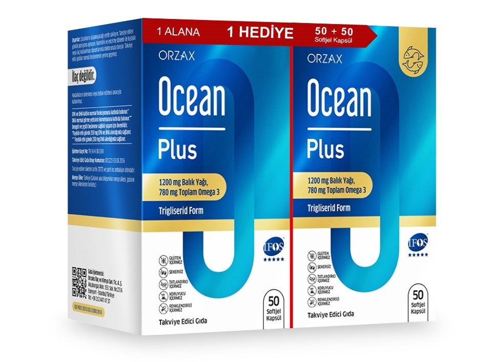 Ocean Plus 1200 mg 100 Kapsül