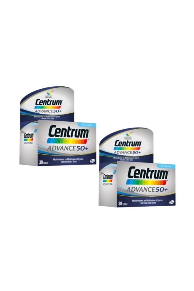 Centrum Advance 50+ Multivitamin 30 Tablet 2 li Paket