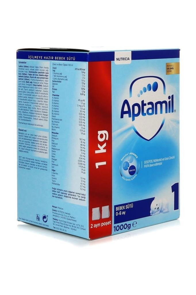 Aptamil 1 Bebek Sütü 350 gr (MİAD: 06/10/2022)