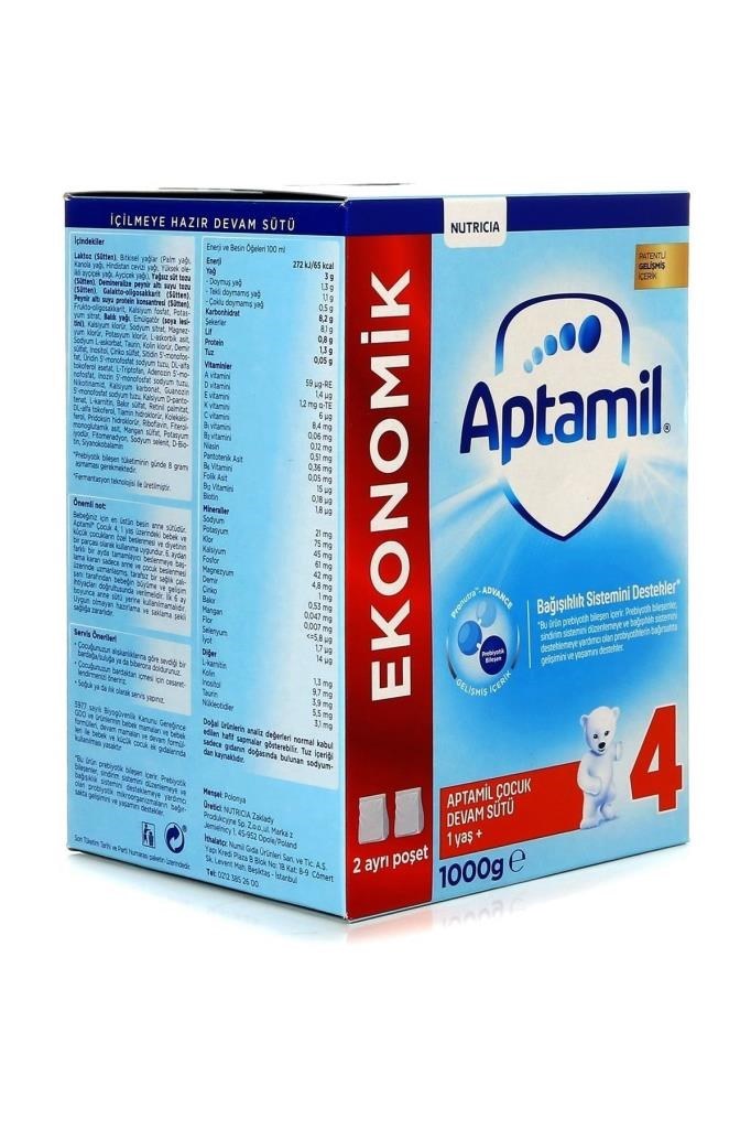 Aptamil 4 Çocuk Devam Sütü 1000 gr