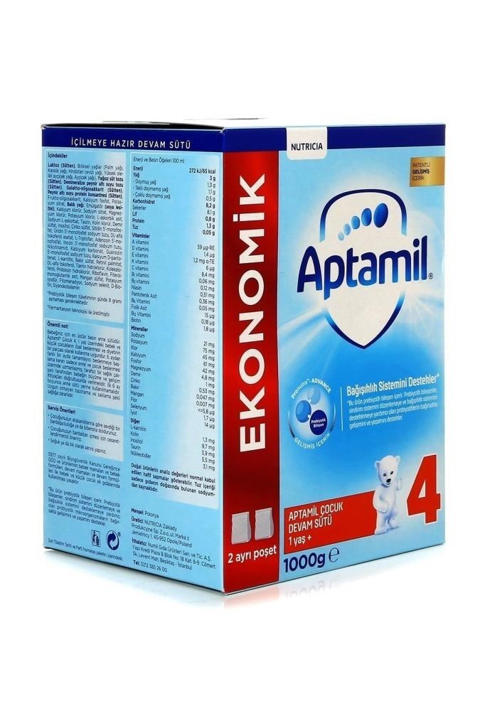 Aptamil 4 Çocuk Devam Sütü 1000 gr