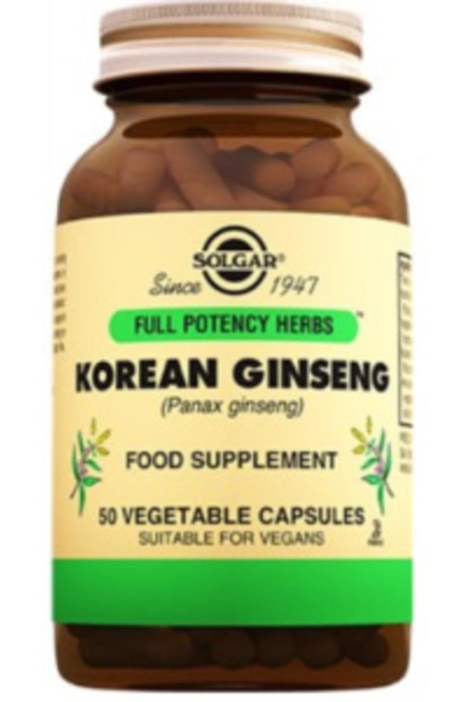 Solgar Korean Ginseng 50 Kapsül