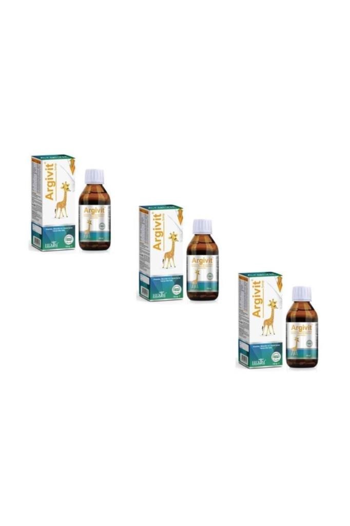 Argivit Multivitamin 3'lü Paket 150 ml Şurup