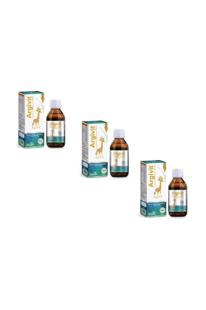Argivit Multivitamin 3'lü Paket 150 ml Şurup