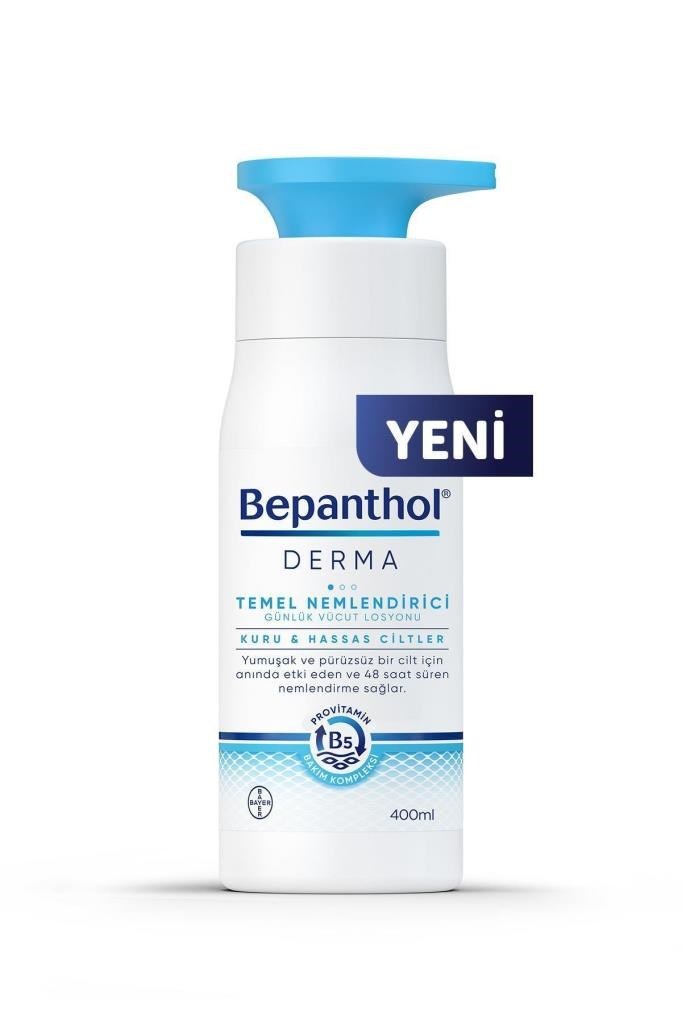 Bepanthol Derma Temel Nemlendirici Günlük Vücut Losyonu 400 ml