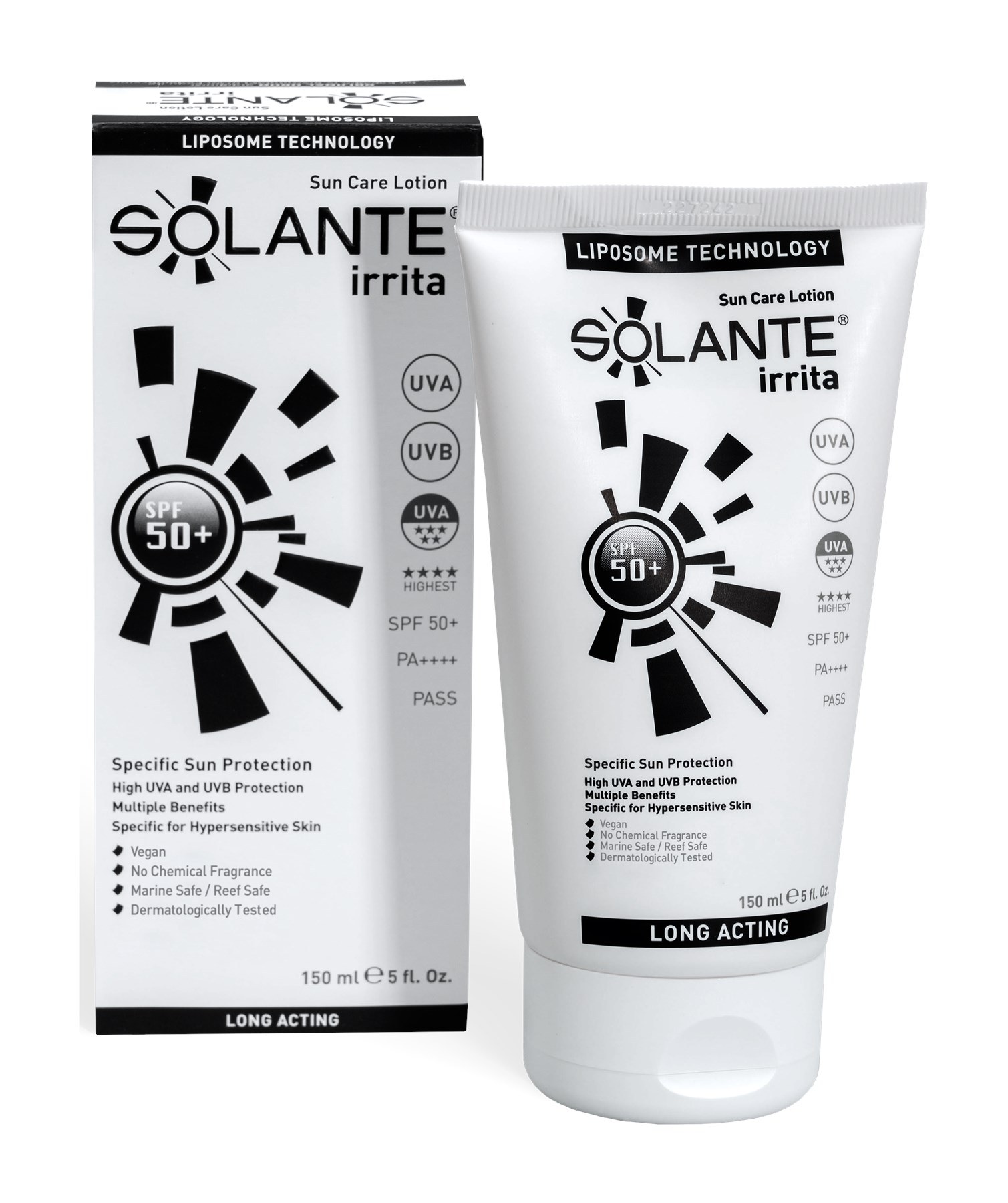 Solante Irrita Sun Care Lotion Spf 50+ 150 ml Tahriş Olmuş Cilt Güneş Losyonu
