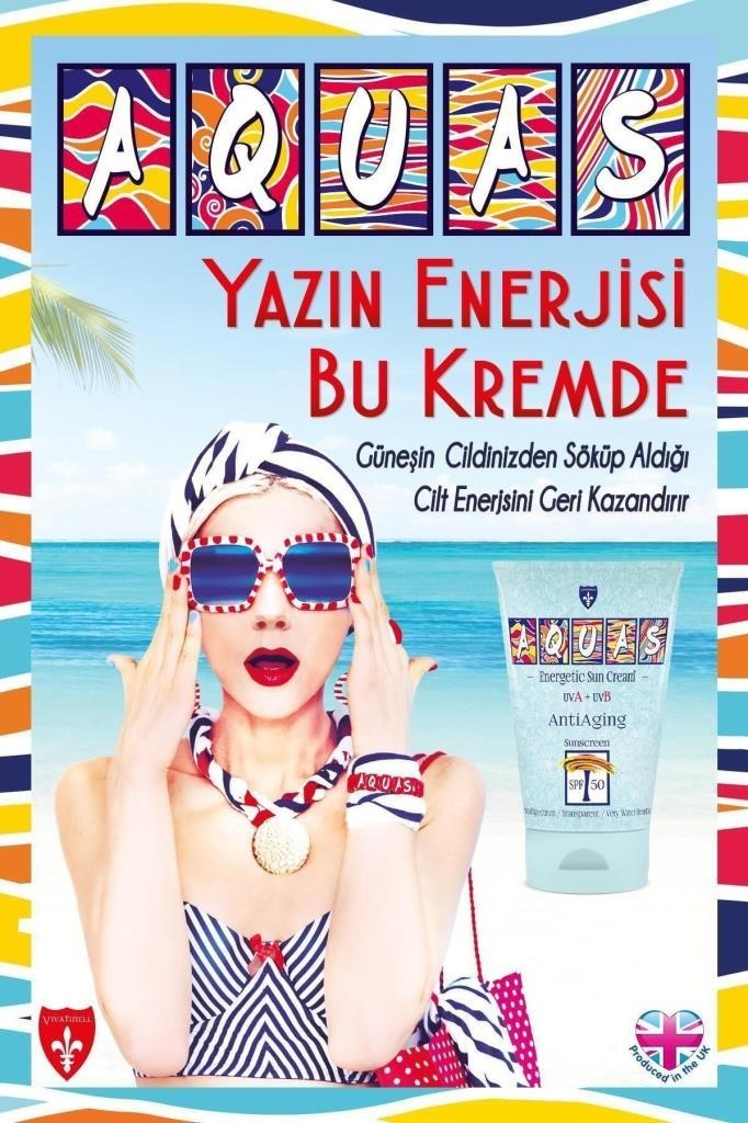 Aquas Yaşlanma Karşıtı Spf 50 150 ml Güneş Kremi