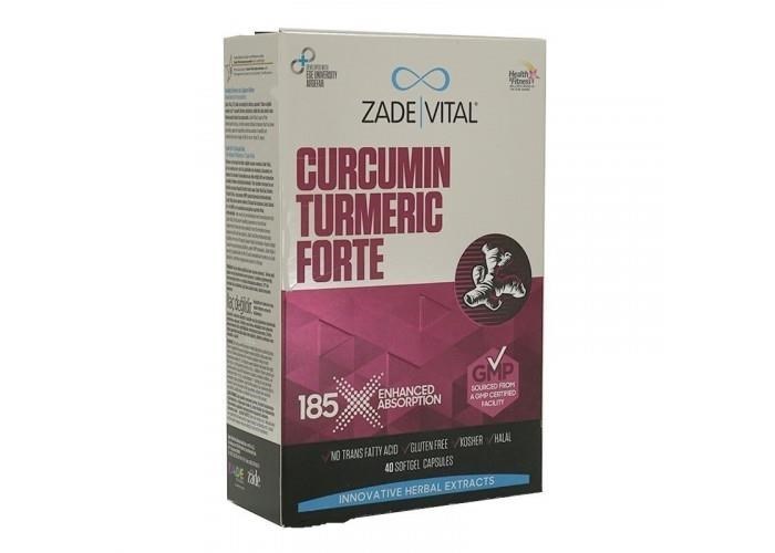 Zade Vital Curcumin Forte 1000 mg 40 Bitkisel Kapsül