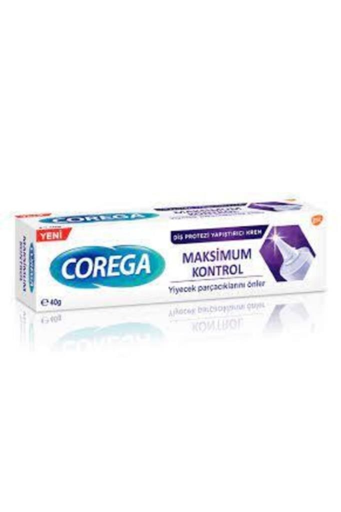 Corega Maksimum Kontrol 40 gr Diş Protezi Yapıştırıcı Krem