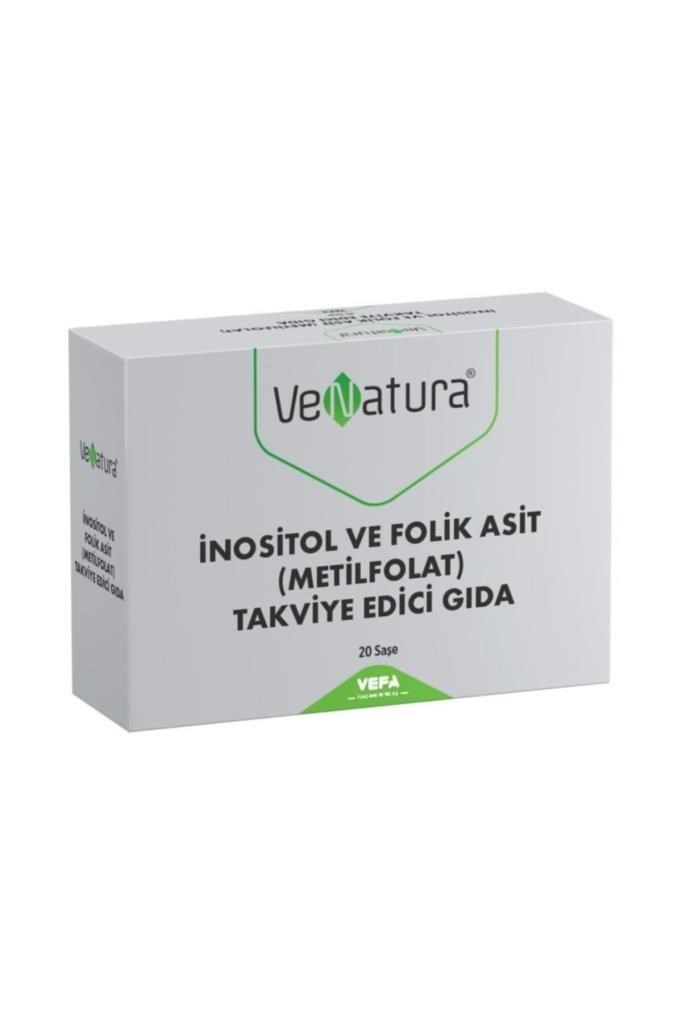 Venatura İnositol ve Folik Asit (Metilfolat) 20 Saşe
