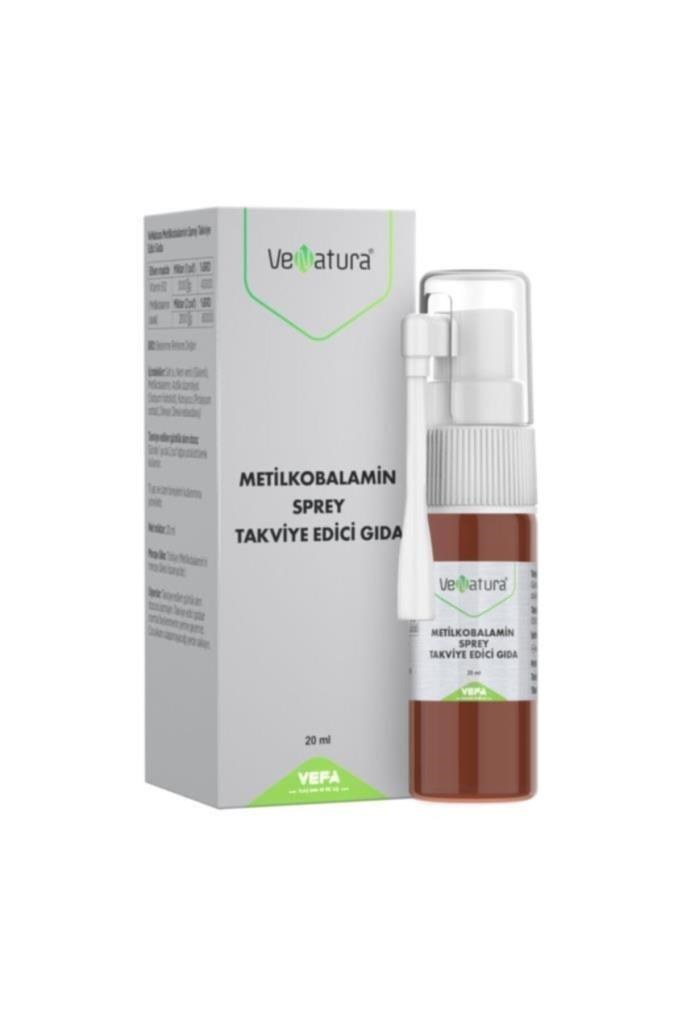 Venatura B12 Metilkobalamin Takviye Edici Gıda Sprey 20 ml