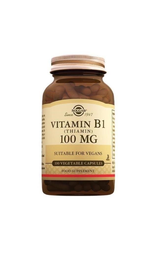 Solgar Vitamin B1 (Thiamin) 100 mg 100 Kapsül