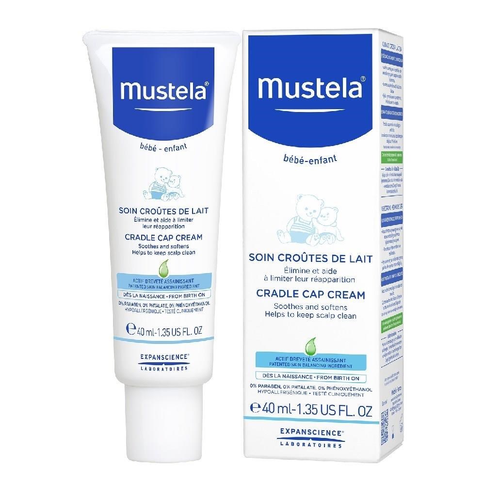 Mustela Cradle Cap 40 ml Saç Pullanma Karşıtı Krem