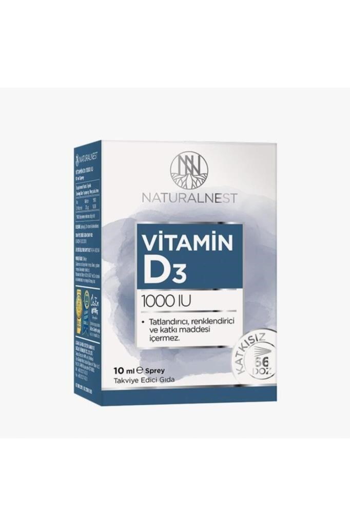 Naturalnest Vitamin D3 1000 Iu 10 ml
