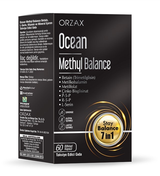 Ocean Methyl Balance 60 Kapsül